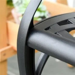 Banc En Aluminium Outsunny Noir De 40.25 Po L. X 33 Po H. -Outsunny 330896328 AlternateImage7 l