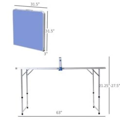 Table De Tennis De Table Autoportante Par Outsunny De 63 Po Pour Intérieur Et Extérieur 8 Table De Tennis De Table Autoportante Par Outsunny De 63 Po Pour Intérieur Et Extérieur -Outsunny 330912568 AlternateImage2 l