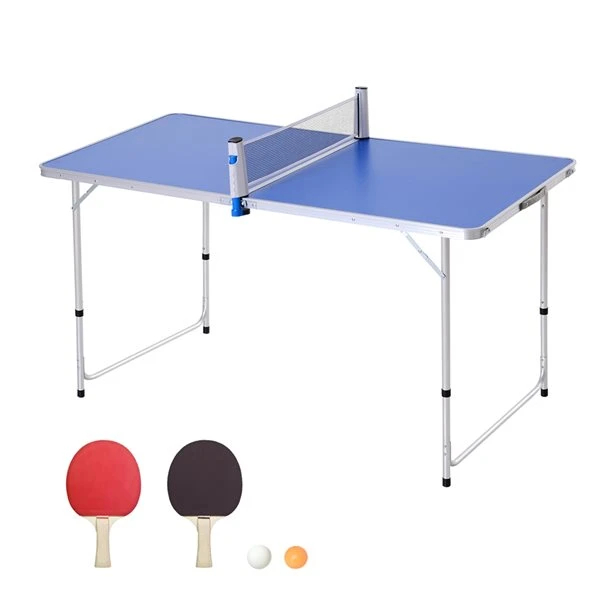 Table De Tennis De Table Autoportante Par Outsunny De 63 Po Pour Intérieur Et Extérieur 3 Table De Tennis De Table Autoportante Par Outsunny De 63 Po Pour Intérieur Et Extérieur