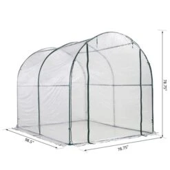 Serre-tunnel Outsunny De 6,6 Pi L. X 8,2 Pi L. X 6,6 Pi H. 9 Serre-tunnel Outsunny De 6,6 Pi L. X 8,2 Pi L. X 6,6 Pi H. -Outsunny 330928525 AlternateImage2 l