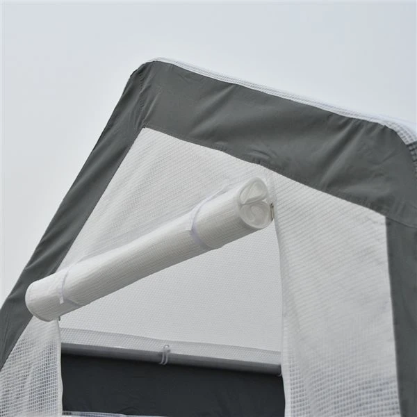 Serre Outsunny De 8 Pi L. X 6 Pi L. X 7,4 Pi H. 6 Serre Outsunny De 8 Pi L. X 6 Pi L. X 7,4 Pi H. – Image 4