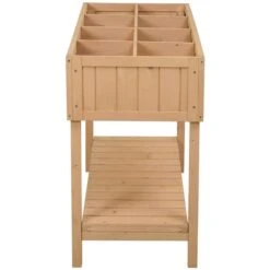 Jardinière Surélevée Outsunny De 18 po X 43 1/4 Po X 30 po En Bois Naturel Avec 8 Sections 11 Jardinière Surélevée Outsunny De 18 po X 43 1/4 Po X 30 po En Bois Naturel Avec 8 Sections -Outsunny 330928573 AlternateImage8 l