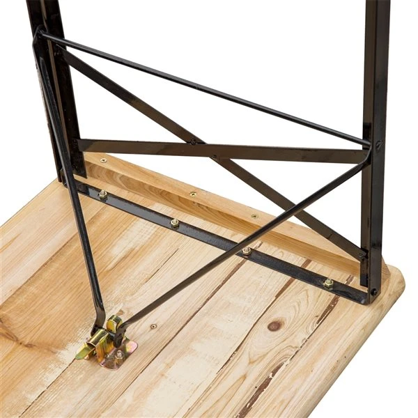 Table De Pique-nique Pliable Outsunny En Cèdre De 47,2 Po Rectangulaire 7 Table De Pique-nique Pliable Outsunny En Cèdre De 47,2 Po Rectangulaire – Image 5