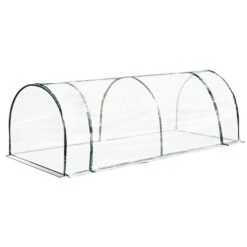 Petit Tunnel Outsunny De 8,2 Pi L. X 3,3 Pi L. X 2,6 Pi H.