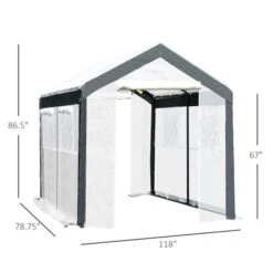 Serre Outsunny De 9,8 Pi L. X 6,6 Pi L. X 6,6 Pi H. 9 Serre Outsunny De 9,8 Pi L. X 6,6 Pi L. X 6,6 Pi H. -Outsunny 330928657 AlternateImage2 l