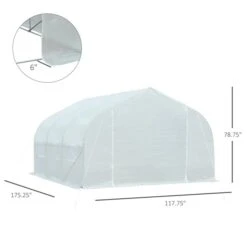 Serre-tunnel Outsunny De 11,5 Pi L. X 10 Pi L. X 7 Pi H. -Outsunny 330928672 AlternateImage2 l