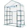 Serre Outsunny De 4,7 Pi L. X 2,4 Pi L. X 6,4 Pi H. Avec Tablettes 2 Serre Outsunny De 4,7 Pi L. X 2,4 Pi L. X 6,4 Pi H. Avec Tablettes -Outsunny 330928725 MainImage 001 l