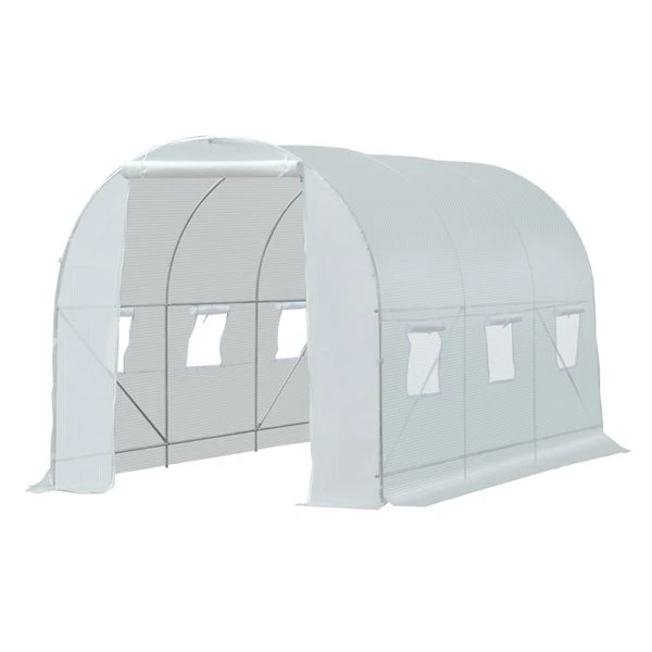 Serre-tunnel Outsunny De 11,5 Pi L. X 6,6 Pi L. X 6,6 Pi H. 3 Serre-tunnel Outsunny De 11,5 Pi L. X 6,6 Pi L. X 6,6 Pi H.