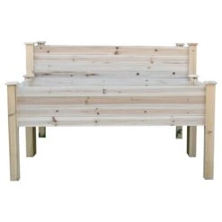 Jardinière Surélevée à 2 Niveaux Outsunny De 45 po X 45 1/4 Po X 30 po En Bois Naturel 10 Jardinière Surélevée à 2 Niveaux Outsunny De 45 po X 45 1/4 Po X 30 po En Bois Naturel -Outsunny 330928755 AlternateImage7 l