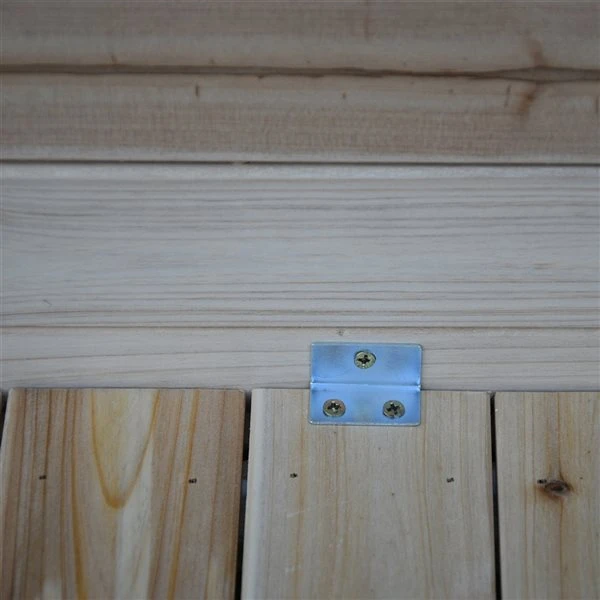 Jardinière Surélevée à 2 Niveaux Outsunny De 45 po X 45 1/4 Po X 30 po En Bois Naturel 7 Jardinière Surélevée à 2 Niveaux Outsunny De 45 po X 45 1/4 Po X 30 po En Bois Naturel – Image 5