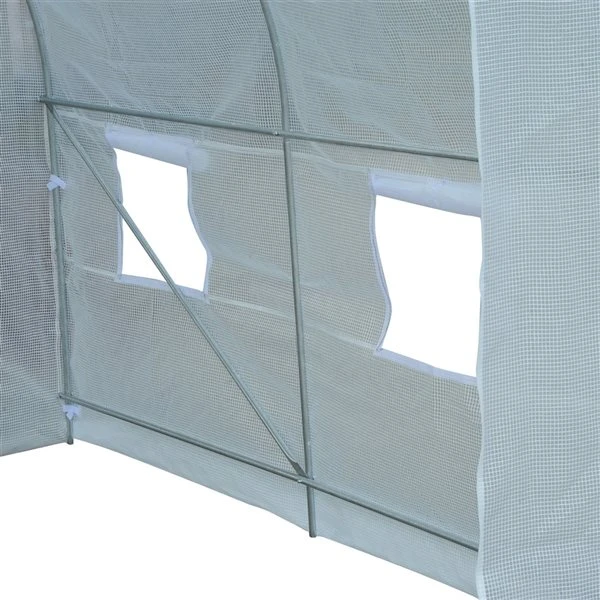 Serre-tunnel Outsunny De 8,2 Pi L. X 6,6 Pi L. X 6,6 Pi H. 6 Serre-tunnel Outsunny De 8,2 Pi L. X 6,6 Pi L. X 6,6 Pi H. – Image 4