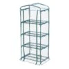 Serre Transparente Outsunny De 2,3 Pi L. X 1,6 Pi L. X 5,3 Pi H. Avec Tablettes