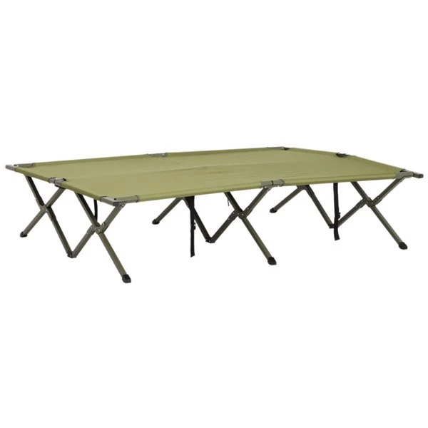 Tente En Polyester Outsunny Avec Lit De Camp, Matelas Pneumatique Et Pompe à Air 6 Tente En Polyester Outsunny Avec Lit De Camp, Matelas Pneumatique Et Pompe à Air – Image 4