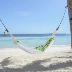 Hamac Portatif Multicolore Outsunny De 82,7 po X 57,1 po En Polyester -Outsunny 330932335 AlternateImage1 l