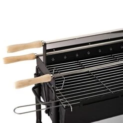 Barbecue Au Charbon Portatif Noir 2-en-1 Outsunny De 12 po Avec Brochettes 11 Barbecue Au Charbon Portatif Noir 2-en-1 Outsunny De 12 po Avec Brochettes -Outsunny 330932362 AlternateImage7 l