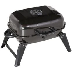 Barbecue Australien De Table Au Charbon Noir Outsunny De 23 po Avec Couvercle Facile à Soulever 10 Barbecue Australien De Table Au Charbon Noir Outsunny De 23 po Avec Couvercle Facile à Soulever -Outsunny 330932380 AlternateImage7 l
