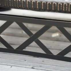 Foyer Au Bois Pour L'extérieur Par Outsunny Noir En Acier -Outsunny 330932404 AlternateImage8 l