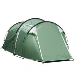 Tente De Camping Outsunny En Polyester Vert Foncé Avec Vestibule -Outsunny 330932405 AlternateImage7 l