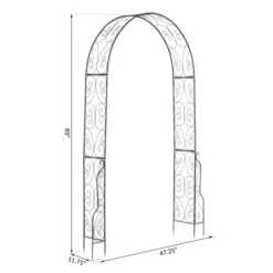 Tonnelle De Jardin Outsunny De 11,75 Pi L. X 89 Pi H., Bronze 9 Tonnelle De Jardin Outsunny De 11,75 Pi L. X 89 Pi H., Bronze -Outsunny 330932423 AlternateImage2 l