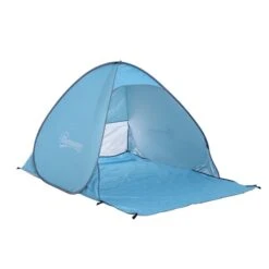 Tente En Dôme Outsunny En Polyester Bleu