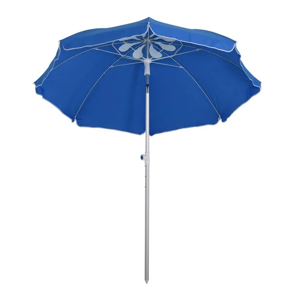 Parasol De Plage Par Outsunny De 6 pi Bleu 7 Parasol De Plage Par Outsunny De 6 pi Bleu – Image 5