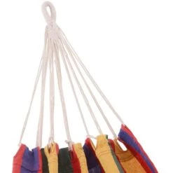 Hamac Portatif Multicolore Outsunny De 78,7 po X 39,1 po En Coton 11 Hamac Portatif Multicolore Outsunny De 78,7 po X 39,1 po En Coton -Outsunny 330932461 AlternateImage4 l