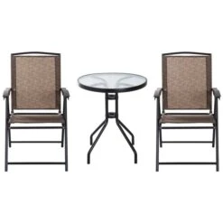 Ensemble Pour Le Patio Par Outsunny De Style Bistro Avec Cadre Brun, 3 Pièces 11 Ensemble Pour Le Patio Par Outsunny De Style Bistro Avec Cadre Brun, 3 Pièces -Outsunny 330932473 AlternateImage7 l