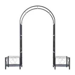 Tonnelle De Jardin Outsunny De 19,7 Pi L. X 81,1 Pi H., Noir 10 Tonnelle De Jardin Outsunny De 19,7 Pi L. X 81,1 Pi H., Noir -Outsunny 330932479 AlternateImage7 l