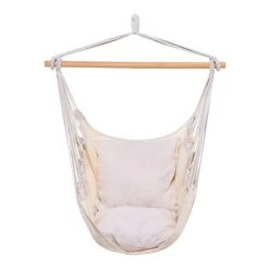 Chaise-hamac Crème Outsunny De 39 1/4 Po En Polyester Avec Coussins 10 Chaise-hamac Crème Outsunny De 39 1/4 Po En Polyester Avec Coussins -Outsunny 330932482 AlternateImage7 l