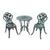Ensemble Pour Le Patio De Style Bistro Par Outsunny Avec Cadre Vert, 3 Pièces -Outsunny 330932485 MainImage 001 l