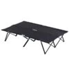 Très Grand Lit De Camp Pliant Par Outsunny En Polyester Noir Pour 2 personnes -Outsunny 330932492 MainImage 001 l