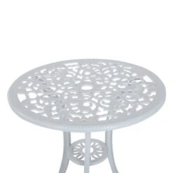 Ensemble Pour Le Patio De Style Bistro Par Outsunny Avec Cadre Blanc, 3 Pièces 11 Ensemble Pour Le Patio De Style Bistro Par Outsunny Avec Cadre Blanc, 3 Pièces -Outsunny 330932525 AlternateImage5 l