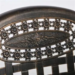 Ensemble De Salle à Manger Pour Le Patio Par Outsunny Avec Cadre Bronze, 5 Pièces -Outsunny 330932538 AlternateImage7 l