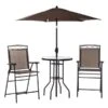 Ensemble Pour Le Patio De Style Bistro Par Outsunny Avec Cadre Brun, 4 Pièces 2 Ensemble Pour Le Patio De Style Bistro Par Outsunny Avec Cadre Brun, 4 Pièces -Outsunny 330932570 MainImage 001 l