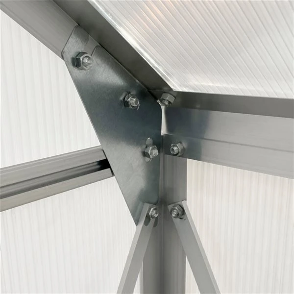 Serre Prêt-à-monter Outsunny De 6,2 Pi L. X 6,2 Pi L. X 6,6 Pi H. 6 Serre Prêt-à-monter Outsunny De 6,2 Pi L. X 6,2 Pi L. X 6,6 Pi H. – Image 4