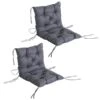 Coussins Gris Résistants à L'eau Pour Chaise Outsunny En Polyester Avec Dossier, Ensemble De 2 2 Coussins Gris Résistants à L'eau Pour Chaise Outsunny En Polyester Avec Dossier, Ensemble De 2 -Outsunny 330951195 MainImage 001 l