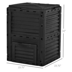 Composteur Outsunny En Plastique De 363,68 L (80-gal) 5 Composteur Outsunny En Plastique De 363,68 L (80-gal) -Outsunny 330951219 AlternateImage1 l