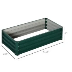 Jardinière Surélevée Outsunny Verte De 23,5 Po L. X 47,25 Po L. X 12 Po H. 7 Jardinière Surélevée Outsunny Verte De 23,5 Po L. X 47,25 Po L. X 12 Po H. -Outsunny 330951227 AlternateImage2 l