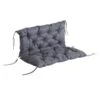 Coussin 2 Personnes Résistant à L'eau Pour Banc Outsunny En Polyester Gris Avec Dossier -Outsunny 330951228 MainImage 001 l