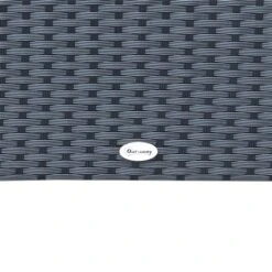 Table Basse Carrée Pour L'extérieur Outsunny En Rotin Avec Plateau En Verre 11 Table Basse Carrée Pour L'extérieur Outsunny En Rotin Avec Plateau En Verre -Outsunny 330951238 AlternateImage4 l