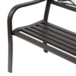 Banc De Jardin Outsunny En Fonte De 50 po L X 33,5 po H, Brun 9 Banc De Jardin Outsunny En Fonte De 50 po L X 33,5 po H, Brun -Outsunny 330951250 AlternateImage4 l