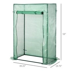 Serre Prêt-à-monter Outsunny De 3,27 Pi L. X 1,65 Pi L. X 4,92 Pi H. -Outsunny 330951251 AlternateImage2 l