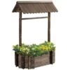 Jardinière Surélevée En Bois Brun Rustique 21,75 Po X 36,5 Po Par Outsunny 1 Jardinière Surélevée En Bois Brun Rustique 21,75 Po X 36,5 Po Par Outsunny -Outsunny 330977179 MainImage 001 l