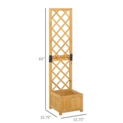 Jardinière Surélevée En Bois Orange 15,75 Po X 15,75 Po Par Outsunny 8 Jardinière Surélevée En Bois Orange 15,75 Po X 15,75 Po Par Outsunny -Outsunny 330977185 AlternateImage1 l