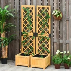 Jardinière Surélevée En Bois Orange 15,75 Po X 15,75 Po Par Outsunny 9 Jardinière Surélevée En Bois Orange 15,75 Po X 15,75 Po Par Outsunny -Outsunny 330977185 AlternateImage2 l