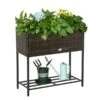 Jardinière Surélevée En Osier Brun 11,75 Po X 27,5 Po Par Outsunny -Outsunny 330977186 MainImage 001 l