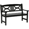 Banc De Jardin En Bois Noir 48,5 Po X 35,25 Po Par Outsunny 1 Banc De Jardin En Bois Noir 48,5 Po X 35,25 Po Par Outsunny -Outsunny 330977203 MainImage 001 l