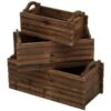 Jardinière Surélevée En Bois 9,5 Po X 22,5 Po Par Outsunny, 3 Pièces -Outsunny 330977214 MainImage 001 l