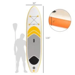 Planche à Bras Gonflable Jaune Avec Surface Antidérapante Par Outsunny 9 Planche à Bras Gonflable Jaune Avec Surface Antidérapante Par Outsunny -Outsunny 330977217 AlternateImage2 l