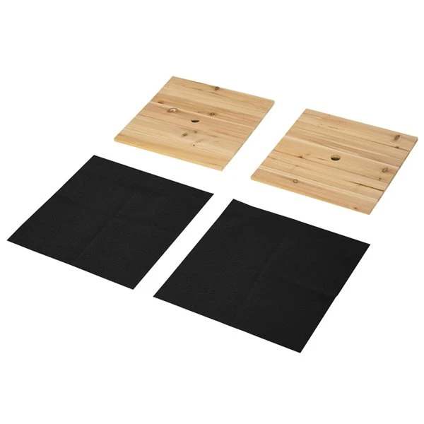 Jardinière Surélevée En Bois Naturel 15 Po X 69,25 Po Par Outsunny 7 Jardinière Surélevée En Bois Naturel 15 Po X 69,25 Po Par Outsunny – Image 5